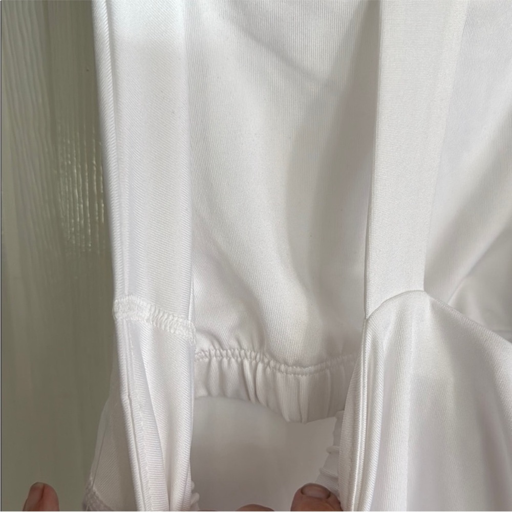 Asics Rally dress White athletic tennis dress XS. NWT - Picture 7 of 8
